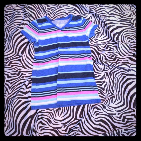 Cat & Jack Shirts & Tops Striped Cat And Jack Tee Shirt Poshmark